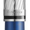 Waterman Expert Deluxe balpen | metaal-blauwe lak met palladium-gecoat detail | medium punt met blauwe inkt | Geschenkverpakking