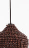Light & Living Hanglamp Kalenga - Kralen - 21cm - Donkerbruin