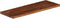 vidaXL - Tafelblad - rechthoekig - 80x40x2,5 - cm - massief - gerecycled - hout