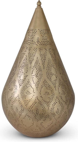 Safaary - Marokkaanse Tafellamp Goud Nurhan Ø 30 x 54cm