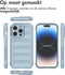 iMoshion Hoesje Geschikt voor iPhone 14 Pro Hoesje Siliconen - iMoshion EasyGrip Backcover - Lichtblauw