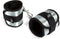 Fifty Shades Handboeien - Fluweel - Zilver/ Zwart