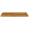 Tafelblad rechthoekig 70x60x3,8 cm massief mangohout
