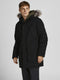 JACK&JONES JJSUPER - Heren Jas - Capuchon met bontkraag - M