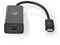 Nedis CCGP64452BK02 - USB-C naar Mini DisplayPort Adapter - 20cm - Zwart