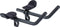 BBB Cycling AeroMax Extra Lang Ligstuur - Opzetstuur met Armsteun - Compatibel met 31.8 of 25.4 mm Fietsstuur - Zwart - BHB-60