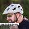 BBB Cycling Nanga MTB Helm Heren & Dames - Fietshelm Volwassenen - Mountainbike Helm - Mat Grijs/Wit - Maat L - BHE-54