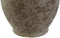 Vaas Home ESPRIT Bruin Groen Keramiek Blad van een plant 17 x 17 x 22 cm