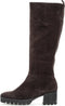 Gabor 92.837 - Enkellaarzen - Suede - Bruin - Maat 40.5