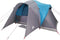 vidaXL - Koepeltent - 6-persoons - waterdicht - blauw