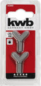 KWB 102000 - Schroefbits - 1/4 C 6.3 zeskant - (2 stuks)