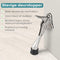 Essible Deurstopper RVS Brons – 13 x 4 cm – Verstelbare Deurvastzetter met Voetbediening