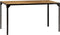 vidaXL - Eettafel - 140x80x76 - cm - massief - mangohout