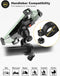 Fiets telefoonhouder, metalen motorstuurbevestiging voor telefoon, scooter en smartphone 4.0-7.0 inch met 360 ° rotatie