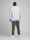 JACK&JONES PLUS JPSTPAUL JJFLAKE CARGO BROEK - Gulp met rits - Normale rise - Olijf (W42 X L32)