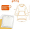 Goliving Fleece Hoodie Deken - Snuggle Hoodie - Wit