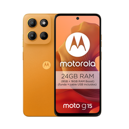 MOTOROLA moto g15 - 256 GB Oranje