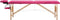 vidaXL - Massagetafel - inklapbaar - 2 - zones - hout - roze