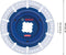Bosch 2 608 901 391 - Diamanten doorslijpschijf 125 mm - Schuint buizen af - X-Lock