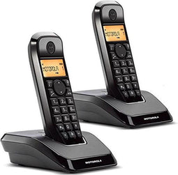 Motorola S12 Duo - DECT-telefoon - Handsfree luidspreker en nummerherkenning (2 stuks)