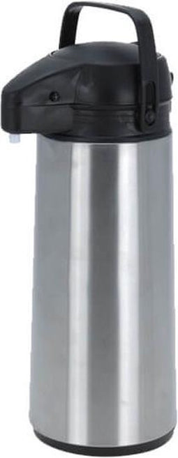 Thermoskan met pomp - 1,8 Liter - RVS - Vaatwasserbestendig