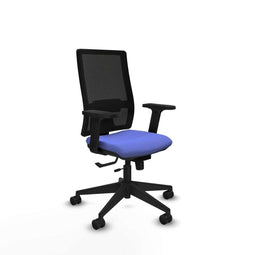 Piqueras y Crespo 2D066N0 - Bureaustoel - Verstelbare hoogte met armleuning - Licht Blauw