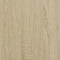 vidaXL - Boekenkast - 40x35x107,5 - cm - bewerkt - hout - sonoma - eikenkleurig