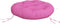 vidaXL - Zitkussen - rond - Ø - 60x11 - cm - oxford - stof - roze