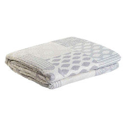 Sprei DKD Home Decor Beige Grijs Bed van 180 270 x 270 x 1 cm