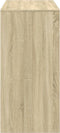 vidaXL - Bartafel - 102x50x103,5 - cm - bewerkt - hout - sonoma - eikenkleur