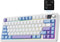 EPOMAKER Aula F75 MAX - Mechanisch Draadloos Toetsenbord - RGB - 75% - QWERTY - Wit/Blauw