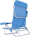 Crespo AL/221 - Strandstoel - Verstelbaar in 7 standen - Blauw