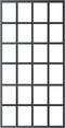vidaXL - Schuifdeur - met - beslag - 102x205 - cm - aluminium - en - ESG-glas