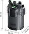 Tetra EX 700 Plus - Buitenfilter - 1040 l/h - Geschikt voor 100-200 L aquarium