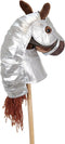 By Astrup Stokpaard Harnas Large voor stokpaard - Zilver