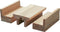 BBlocks bouwplankjes blank, 100 stuks