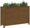 vidaXL - Plantenbak - verhoogd - 119,5x40x78 - cm - massief - grenen - honingbruin
