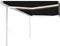 vidaXL - Luifel - automatisch - met - LED - en - windsensor - 5x3 - m - antracietkleurig