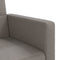 vidaXL - Slaapbank - met - kussens - stof - taupe