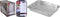 BBQ Aluminium Grillschalen Set 5 Stuks