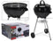 BBQ barbecue bolvorm 47 x 76 cm - zwart