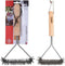 BBQ Borstel RVS/Hout 30x14cm