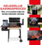 BBQ Collection 2-in-1 Smoker BBQ - Houtskool Barbeque - Buitenkeuken Barbecue - Grill en Smokerbarbecues - 104 x 58 x 114 cm