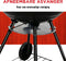 BBQ Collection Barbecue met Wielen - Barbeque Grill - BBQ Houtskool met Deksel - Ø 44 cm