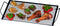 BBQ collection Barbecuerooster en Tray - 40 x 20 x 3 cm - Voor Vis, Vlees en Groenten - Metaal - Zwart