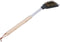 BBQ Collection Bbq-borstel en Barbecueschraper - 2-in-1 Functie - 44 cm - Eikenhouten Steel/ RVS
