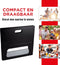 BBQ Collection Tafel BBQ Houtskool - Camping BBQ - Opvouwbare en Draagbare Barbeque - Barbecue met Losse Vuurschaal en Grillrooster - 46 x 36,5 x 28 cm
