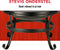 BBQ Collection Vuurschaal - Vuurkorf met Vonkenscherm - Buitenhaard 77 x 17 x 76 cm - Tuinhaard met Handvaten - Terrashaard voor Brandhout - Terras- en Tuinkachel voor Kampvuur - Carbon Staal