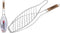 BBQ Visgrill | 58 x 14 cm | Zilver