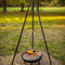 BBQ vuurschaal met driepoot (Grillen & Koken) Esschert Design